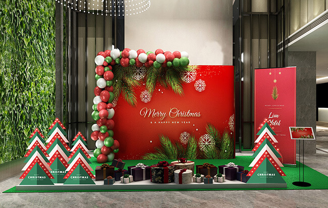 クリスマスブース